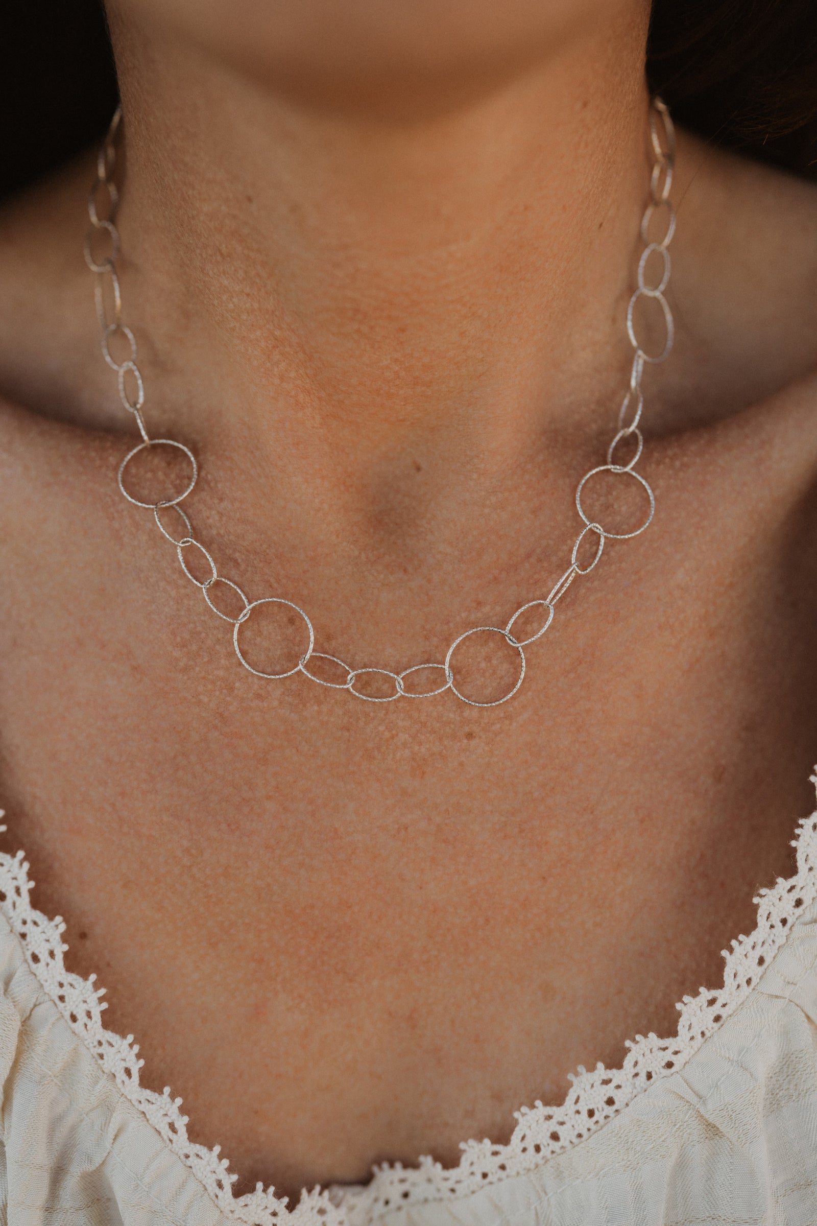 Small Misha Necklace | Silver