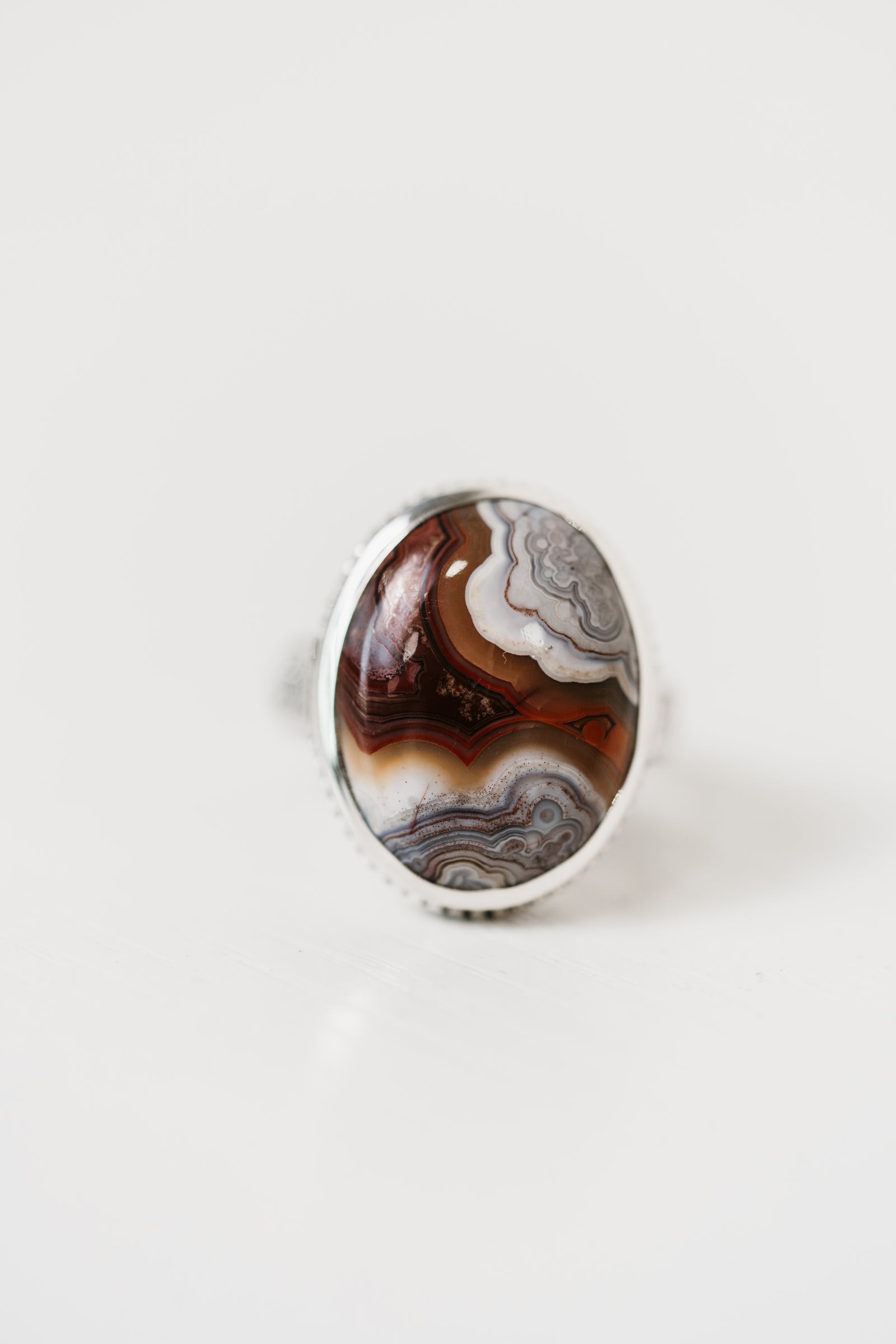 Jamilla Ring | Crazy Lace Agate