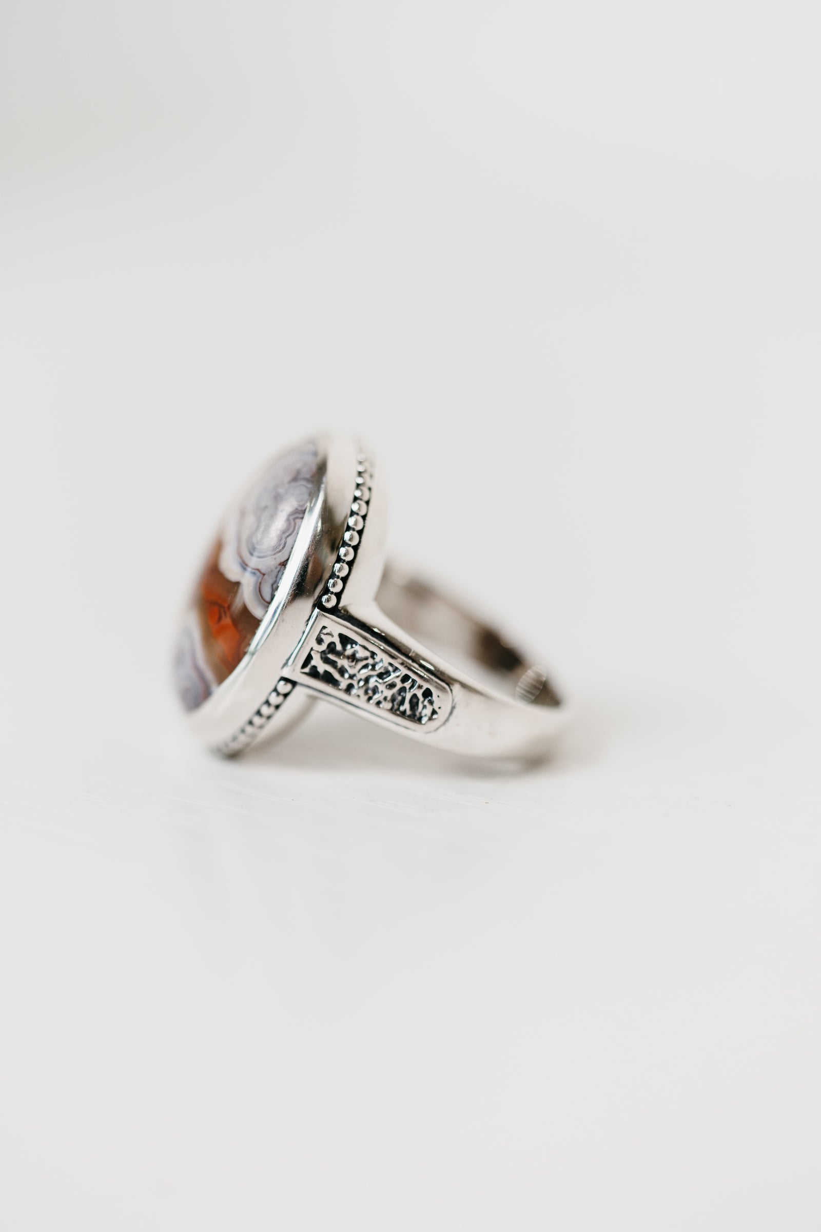 Jamilla Ring | Crazy Lace Agate