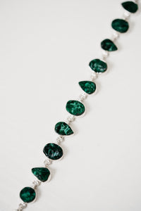 Verdelle Bracelet | Malachite Fiber