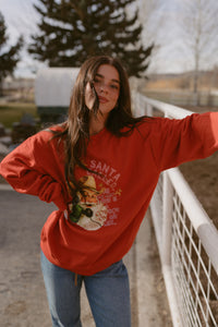 Cowboy For Xmas Crewneck
