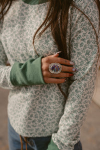 Knoxville Ring | Purple Spiny Turquoise