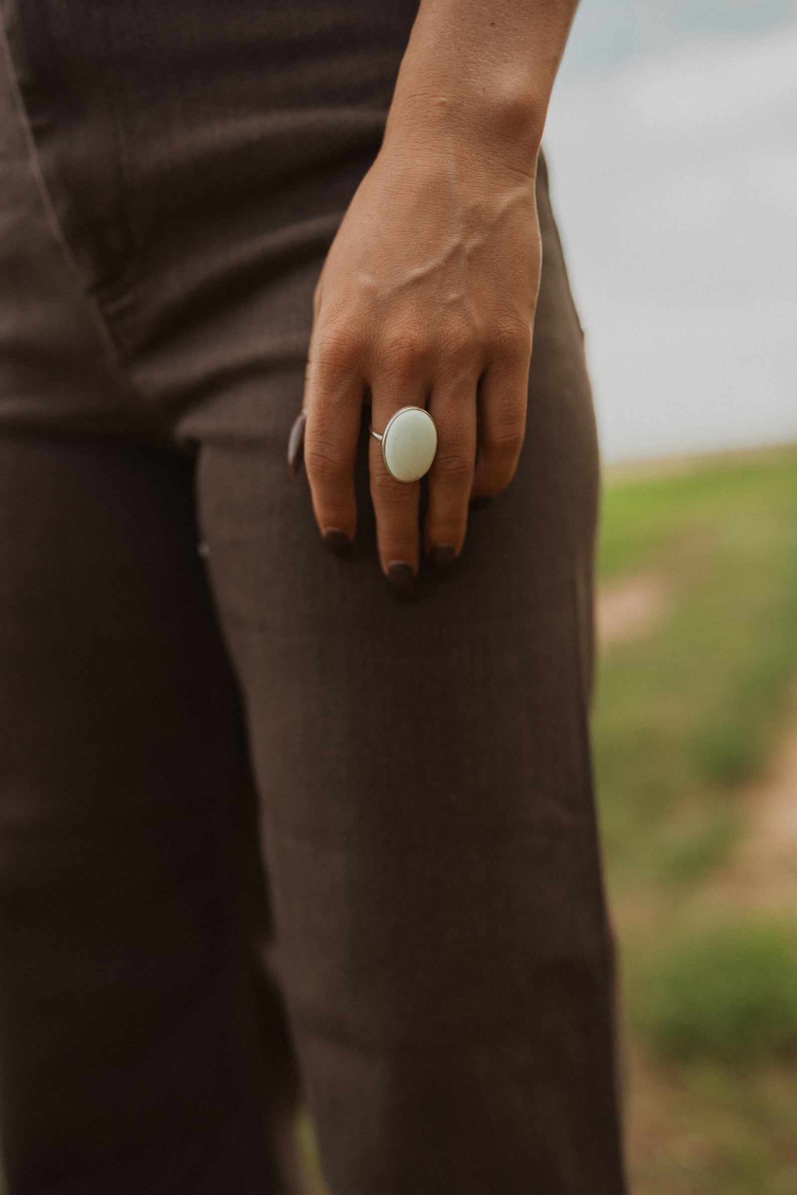 Lenny Ring | Lemon Chrysoprase