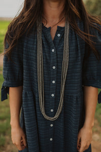 Portman Necklace | 5 Strand | 36 inch