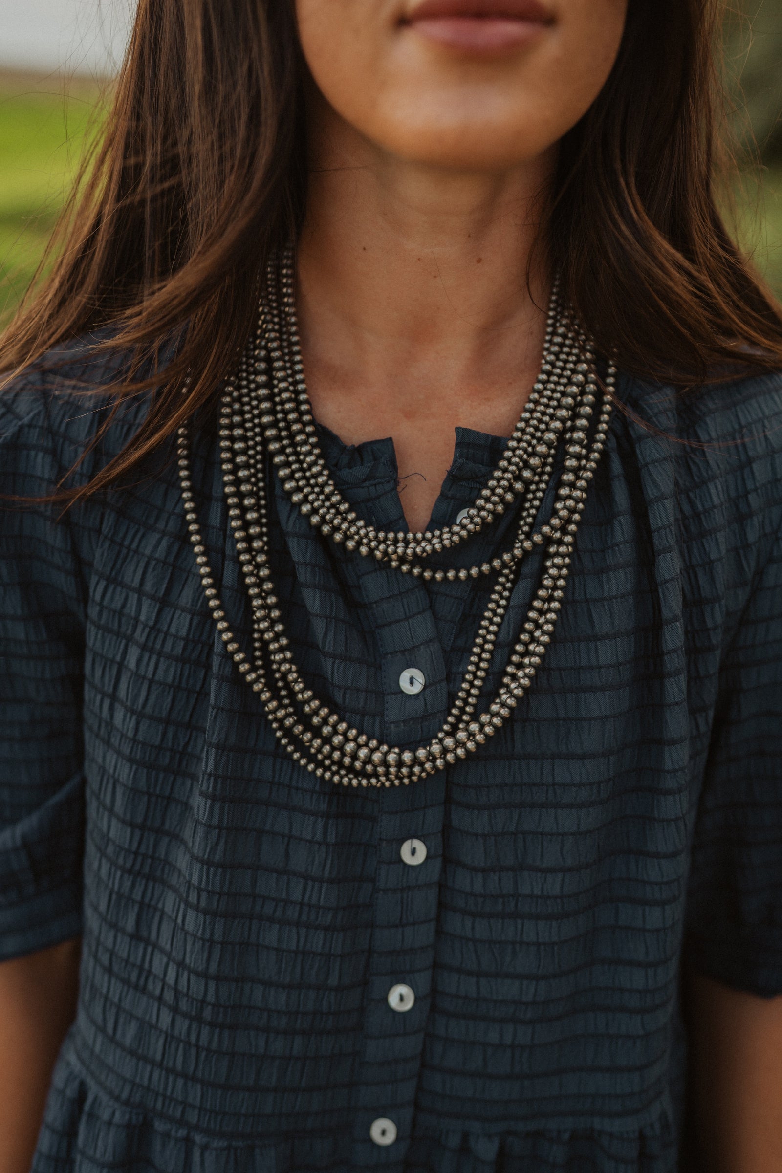 Portman Necklace | 5 Strand | 36 inch