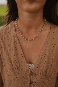 Mellow Yellow Necklace | Yellow Opal