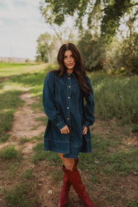Rohana Denim Dress