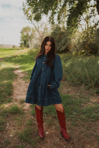 Rohana Denim Dress