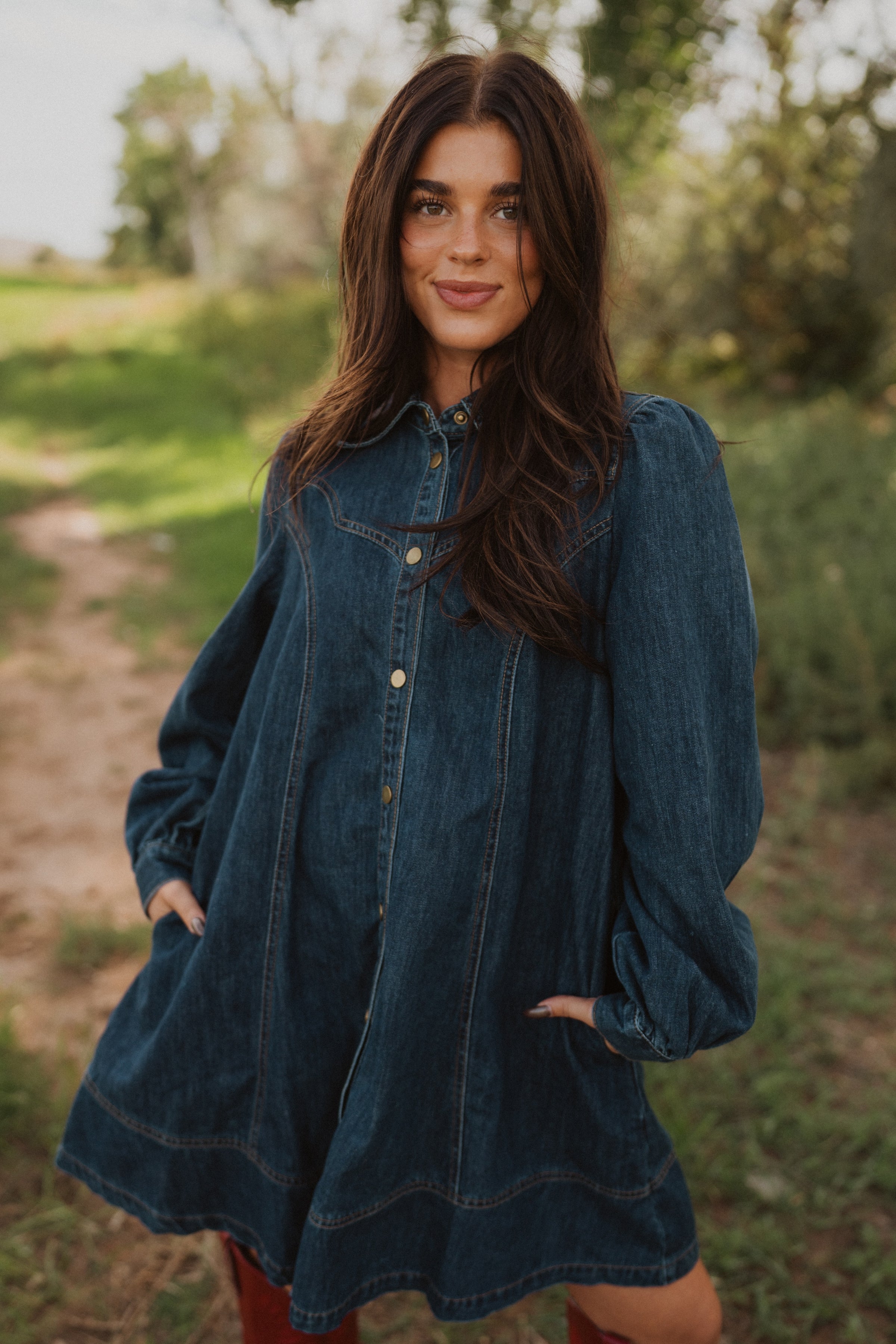 Rohana Denim Dress Rohana Denim Dress