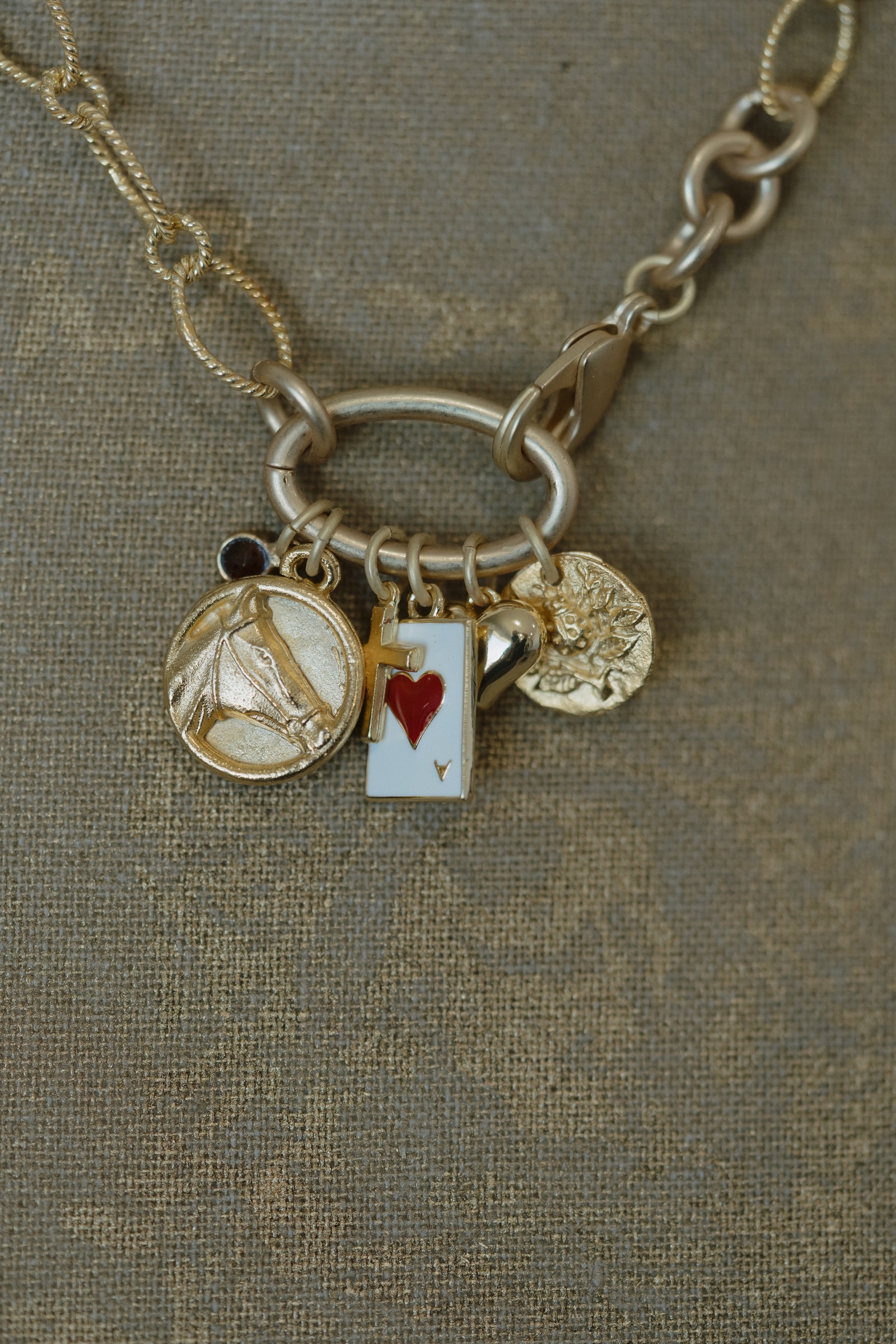 Decker Charm Necklace