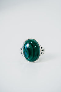 Darcey Ring | Malachite