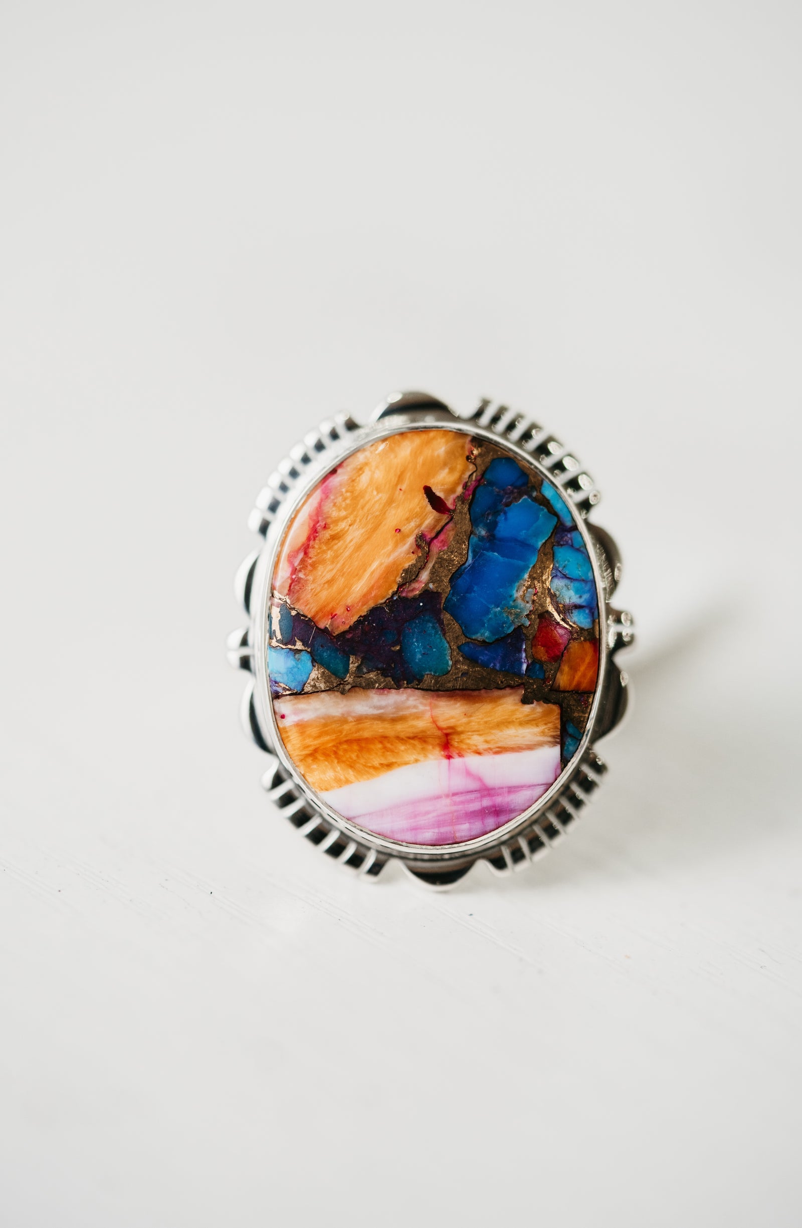 Malia Ring | Pink Spiny Turquoise