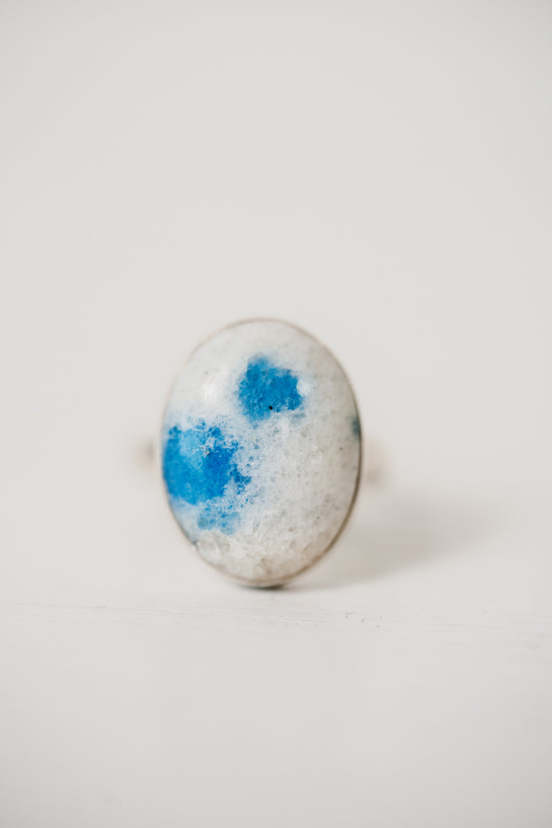 Adrietta Ring | Azurite Quartz