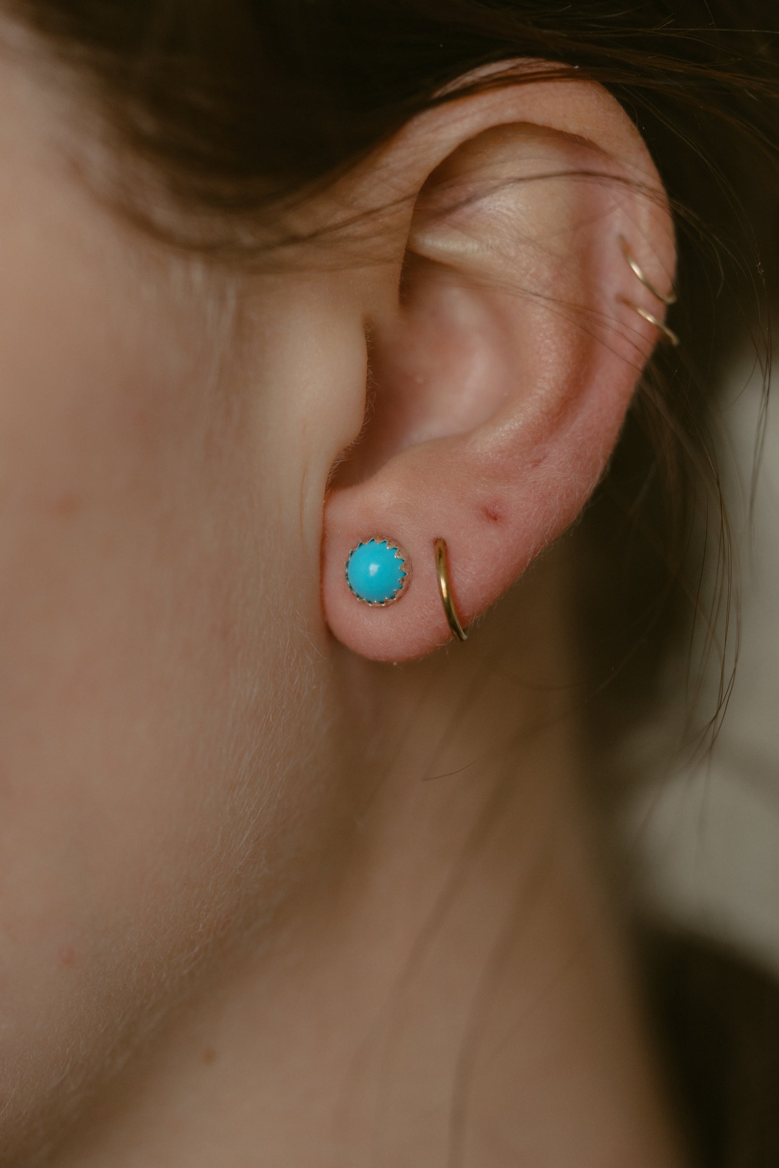 Small Raquel Studs