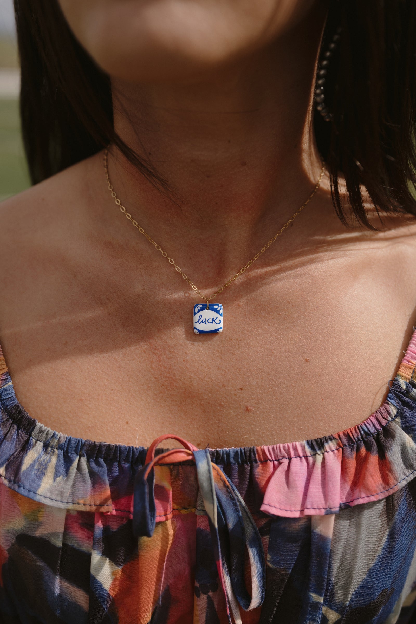 Lucky Blue Necklace