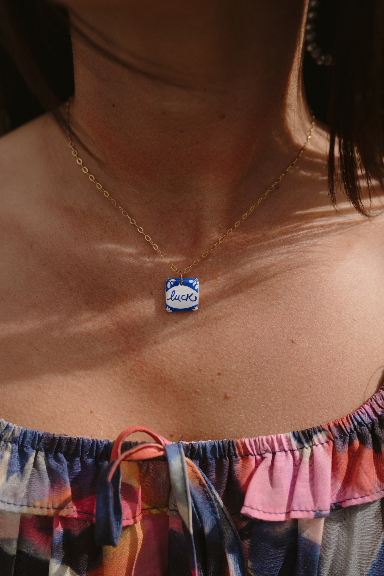 Lucky Blue Necklace