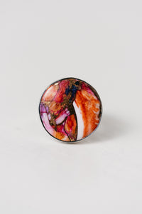 Gabi Ring | Pink Turquoise