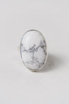 Lindsay Ring | #2 | Howlite