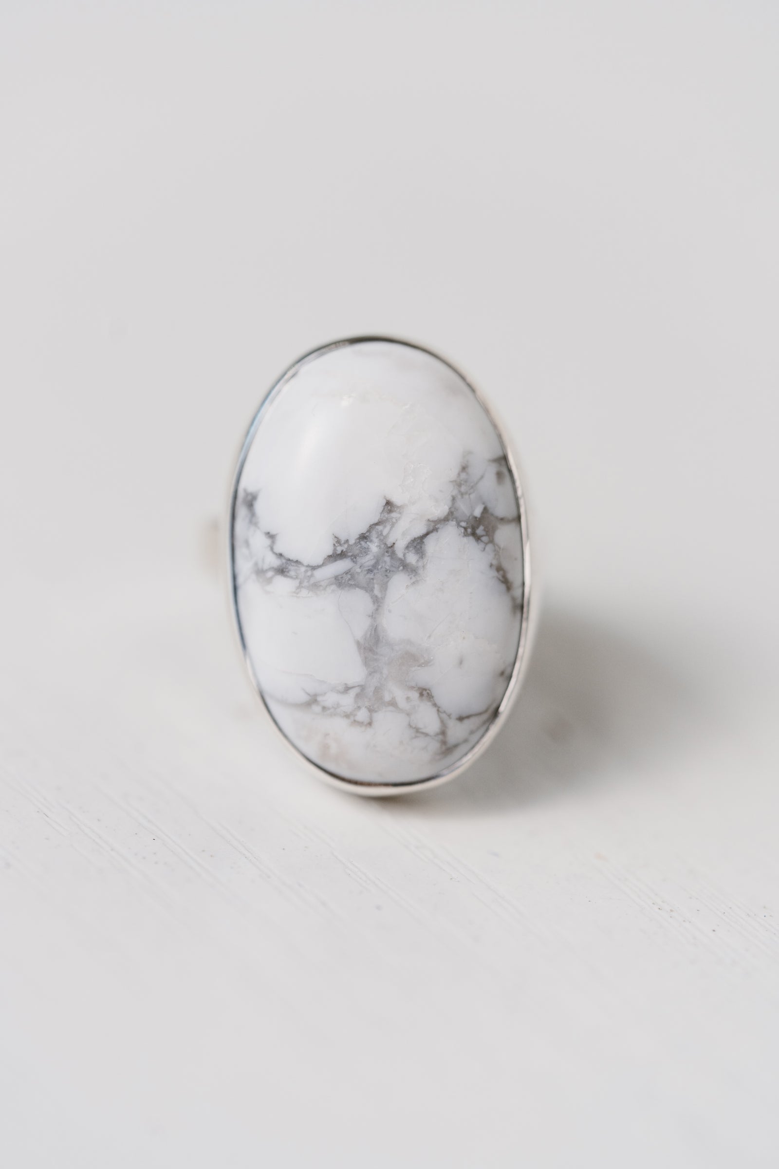 Lindsay Ring | #2 | Howlite