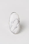 Lindsay Ring | #2 | Howlite