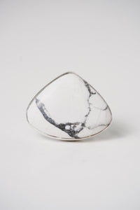 Lindsay Ring | #2 | Howlite