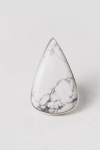 Lindsay Ring | #2 | Howlite
