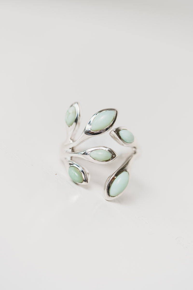 Blythe Ring | Green Opal