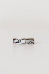 Single Bar Ring | White Buffalo