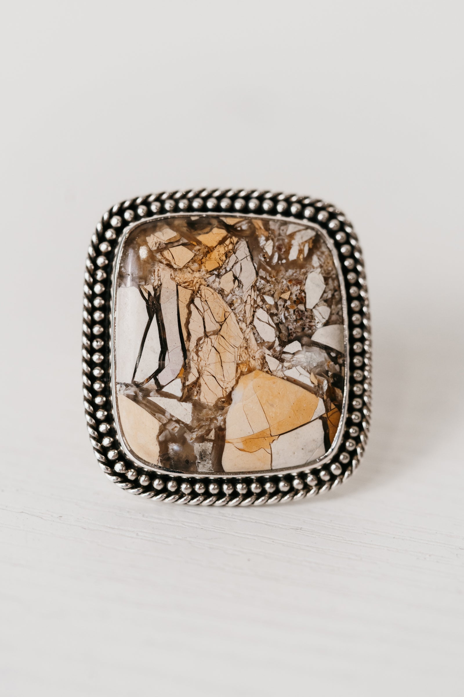 Gamble Ring | Brecciated Mookaite