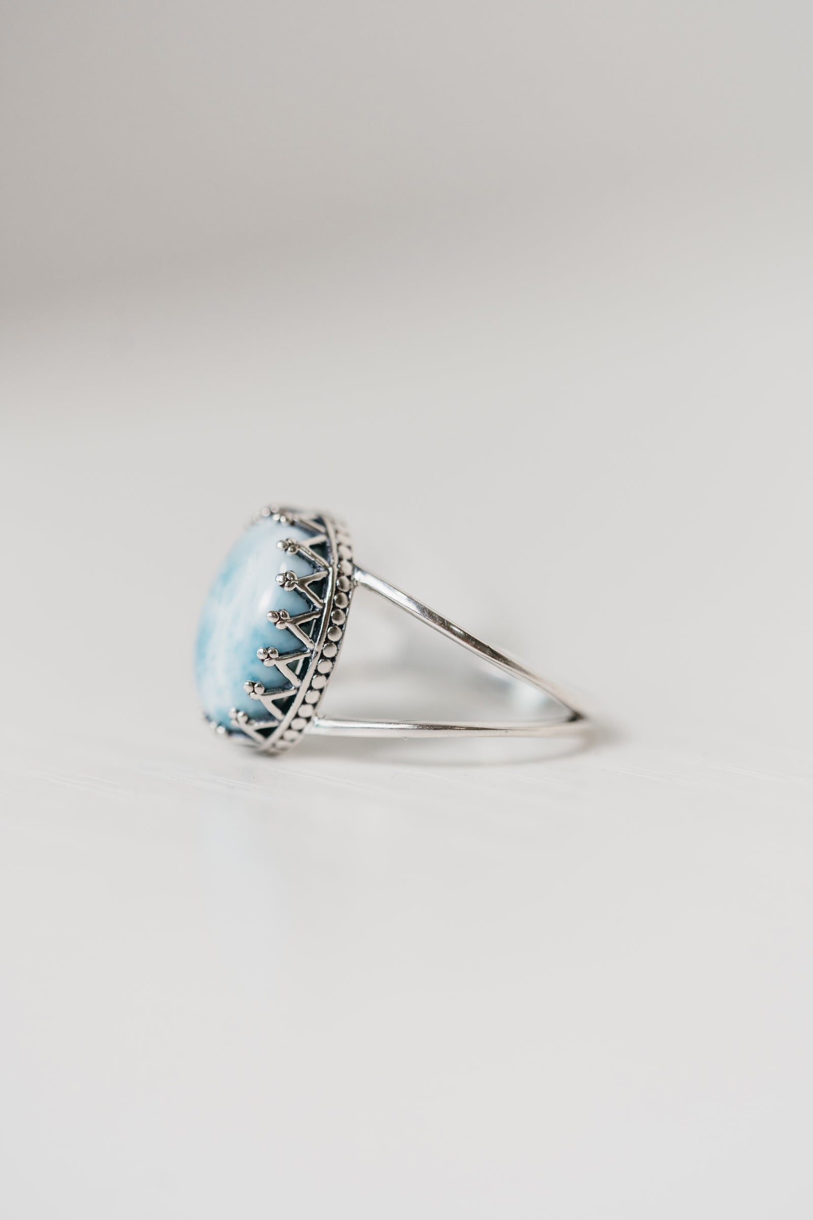 Crosby Ring | Larimar