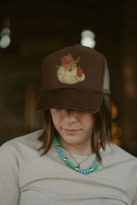 Cowboy Santa Trucker Hat