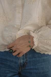 Melbourne Cuff | Malachite