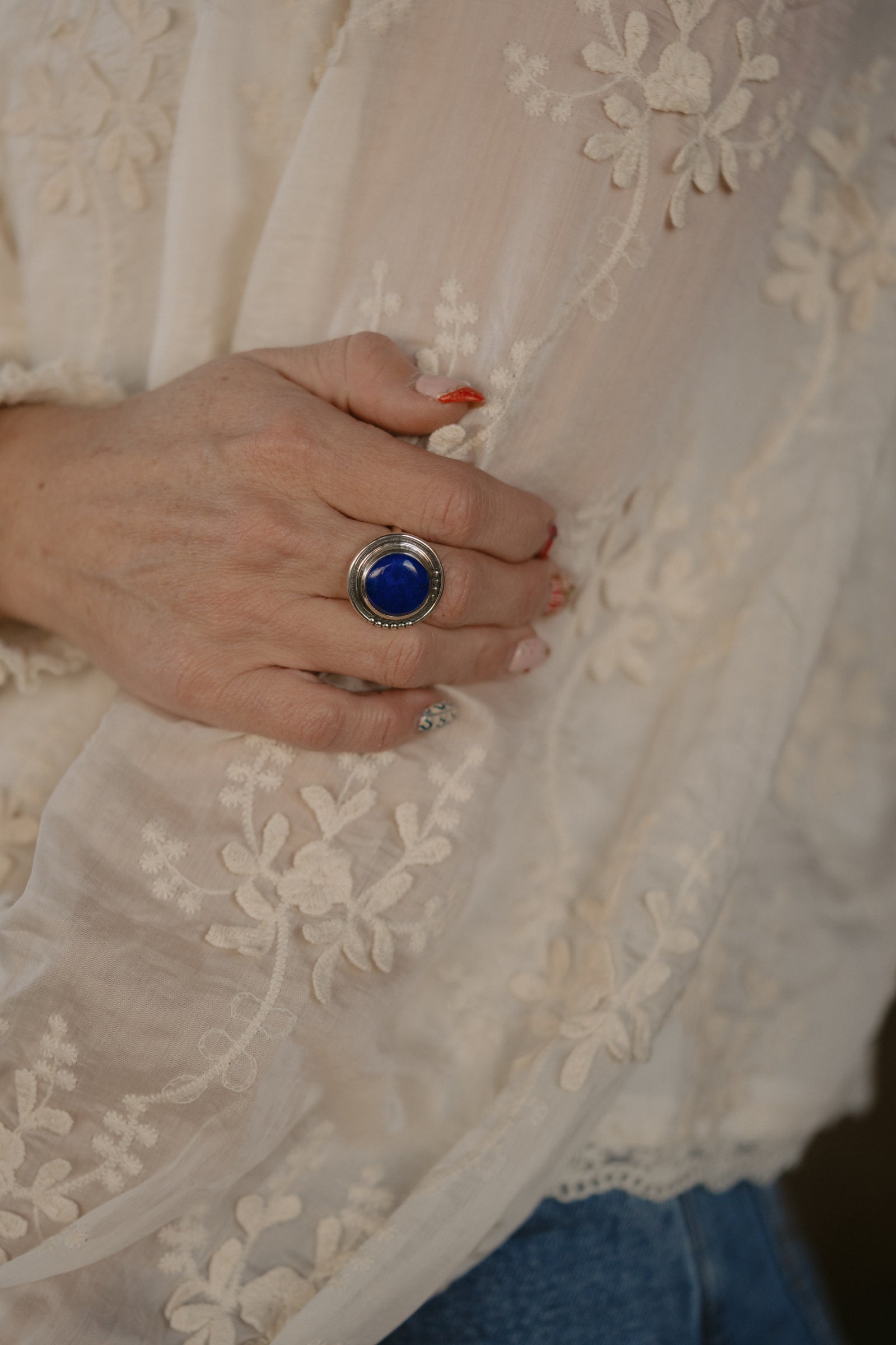 Horizon Ring | Blue Lapis