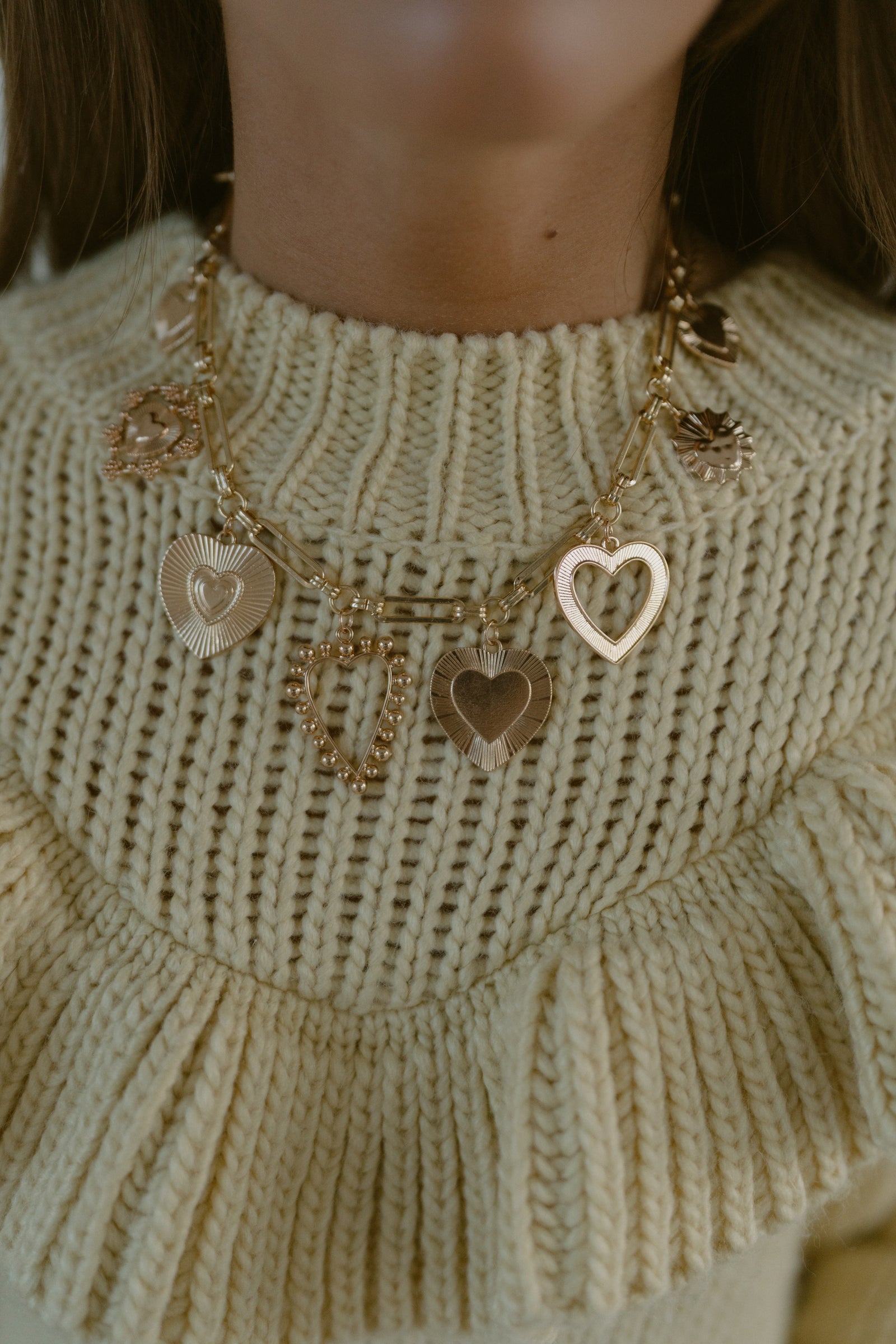 Hearts In Bloom Necklace