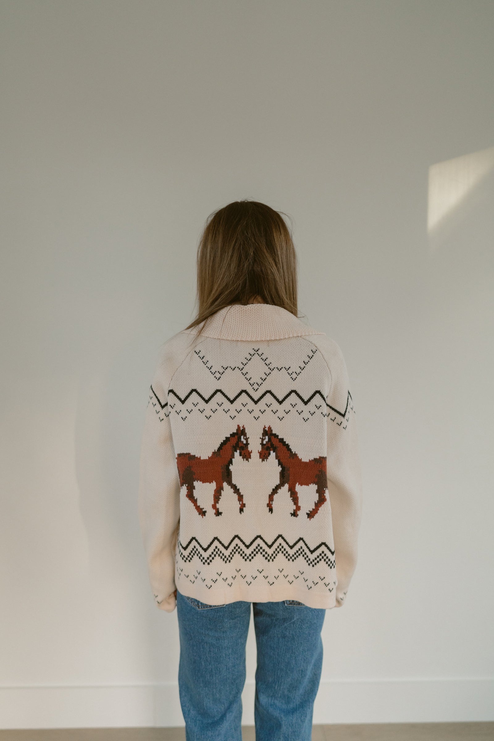 Red Horses Cardigan