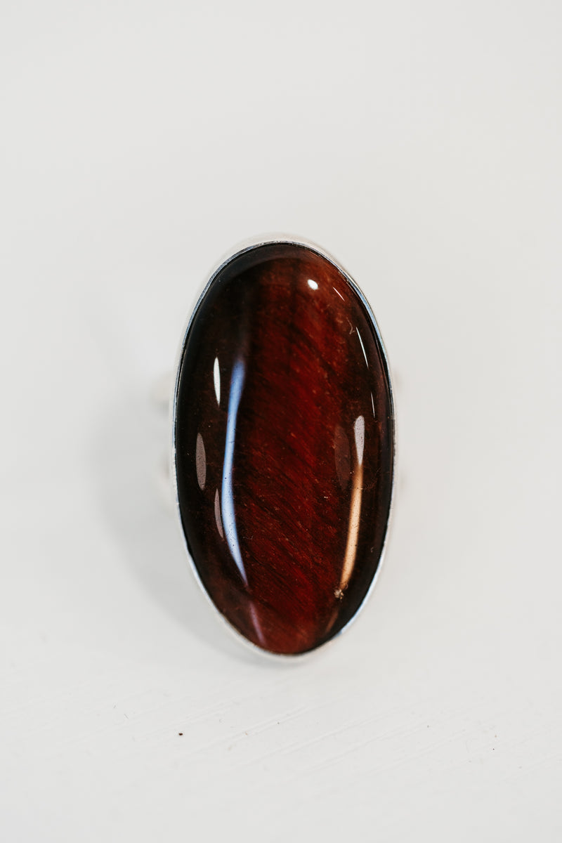 Drake Ring | Red Tiger's Eye