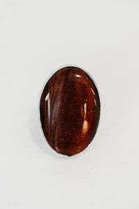 Drake Ring | Red Tiger's Eye