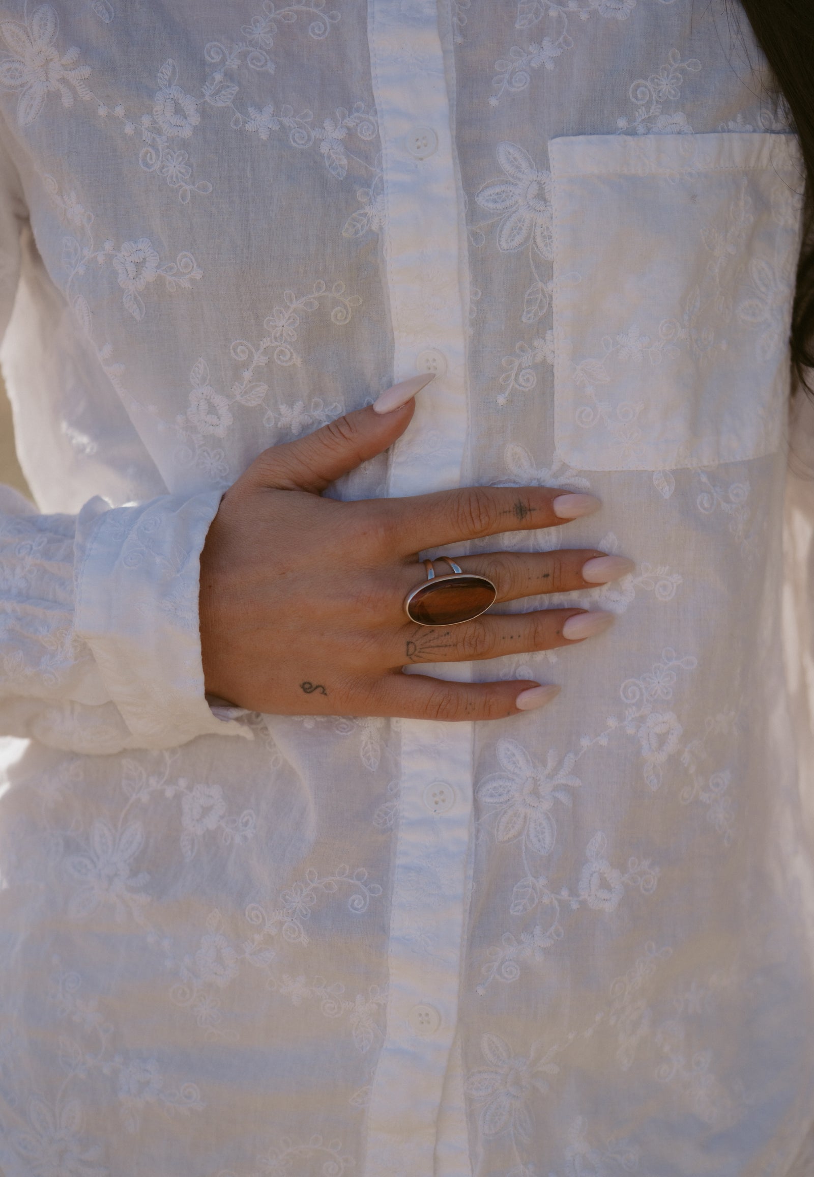 Drake Ring | Red Tiger's Eye