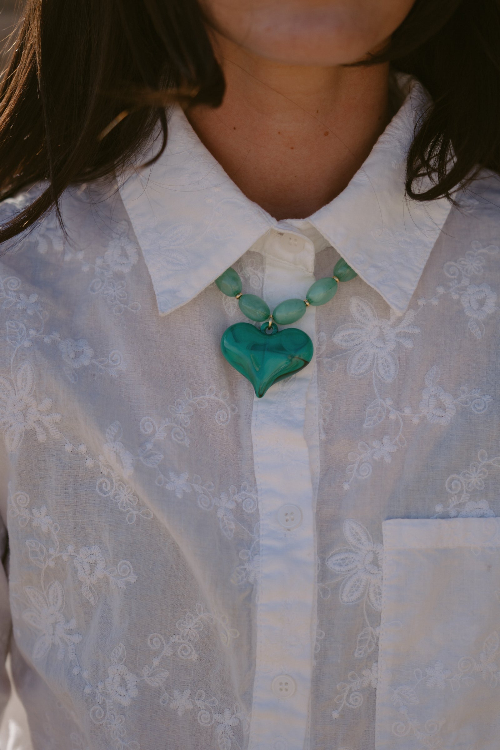 Heart of Glass Necklace