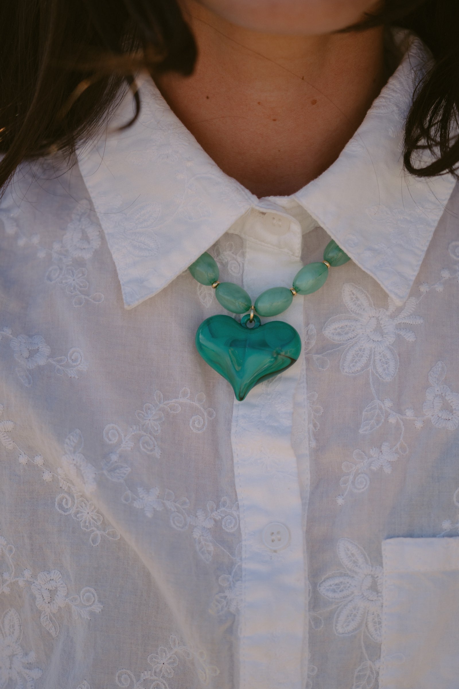 Heart of Glass Necklace