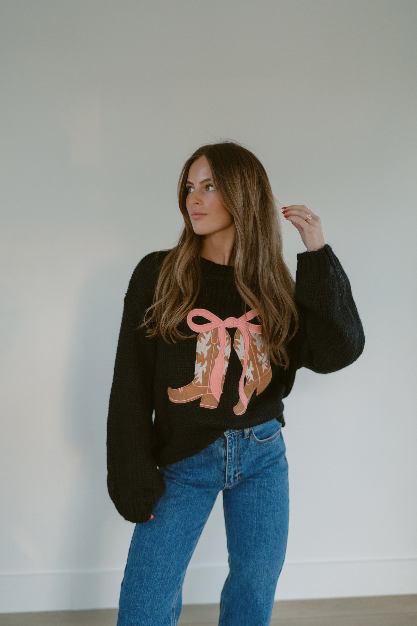 Sweetest Cowgirl Sweater