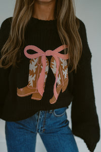 Sweetest Cowgirl Sweater