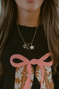 Golden Clover Necklace