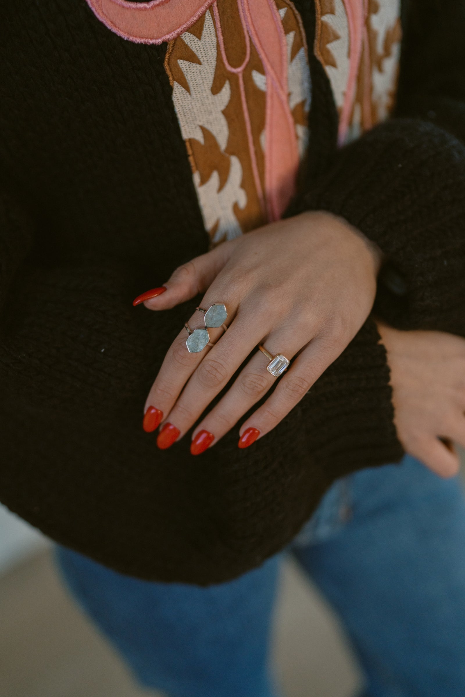 Vitamin Sea Ring | Aquamarine