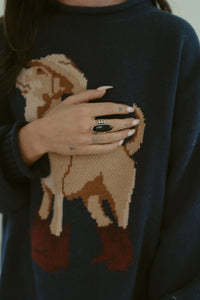 Sangria Ring | Black Onyx