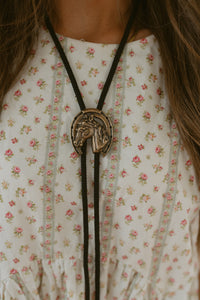 Lucky Hooves Bolo Tie