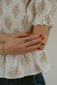 Sunny Ring | Blue Lapis