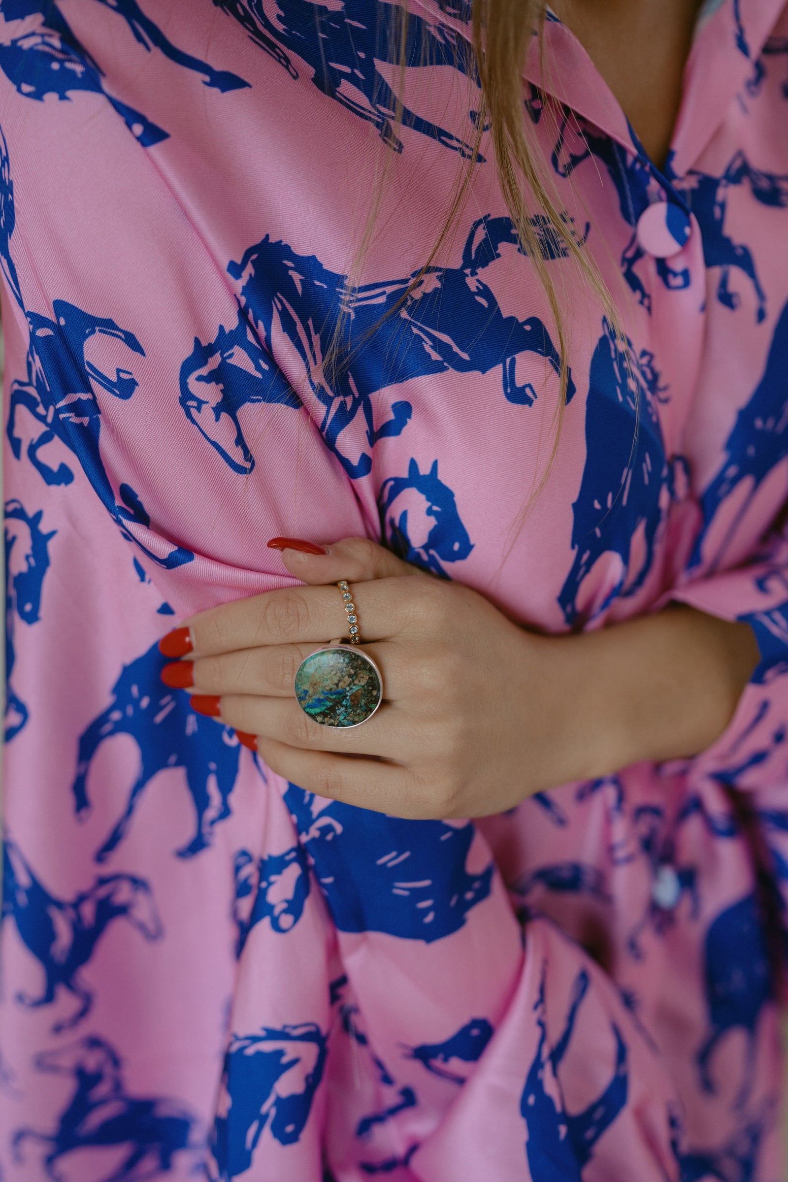 Ontario Ring | Morenci Azurite