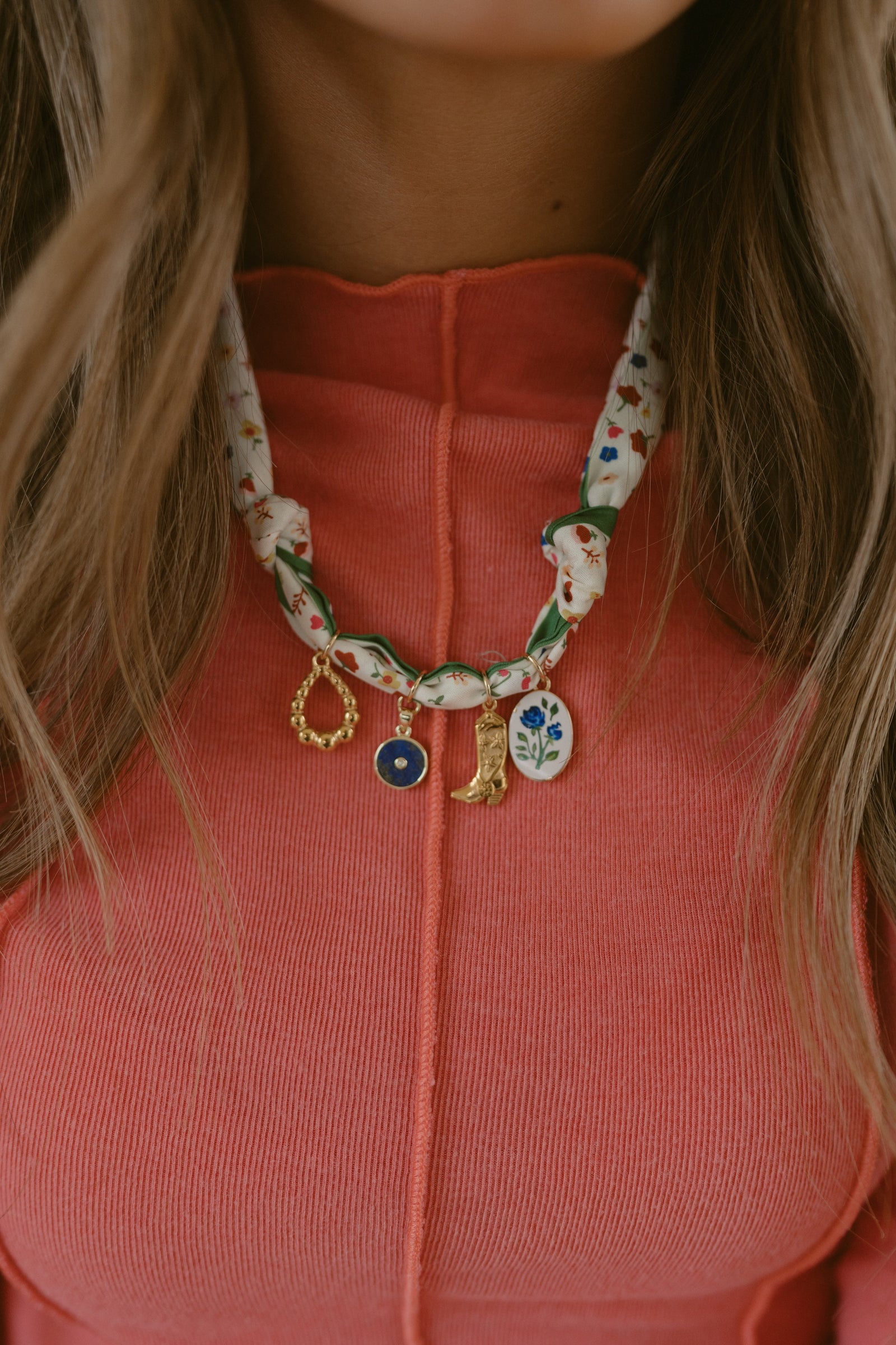 Floral Cowgirl Necklace