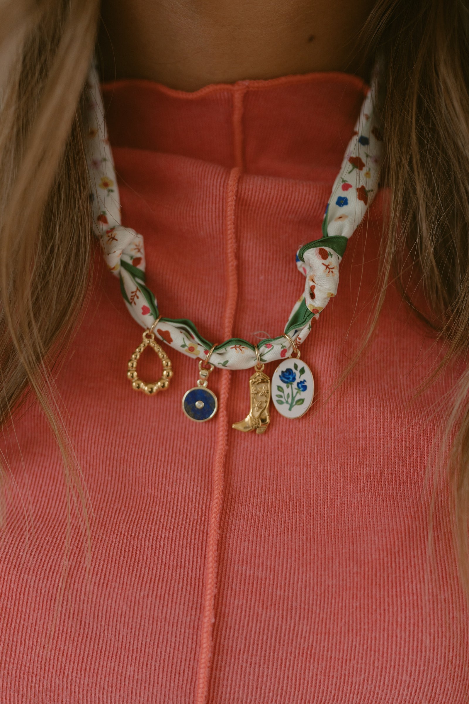 Floral Cowgirl Necklace